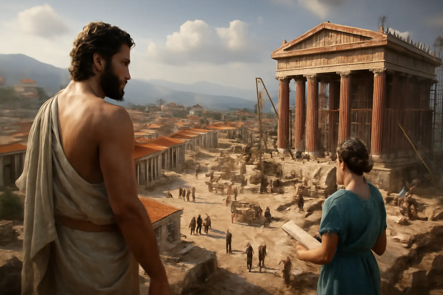 Theos: Cities of Myth – нов градостроителен симулатор с духа на класиката Zeus: Master of Olympus