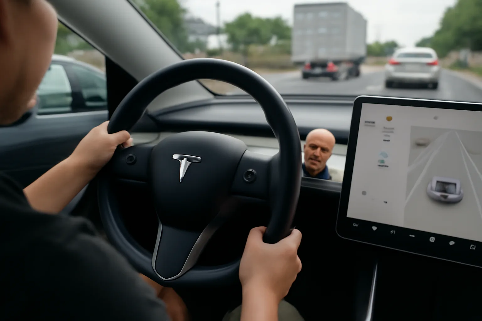 Как китайски шофьори заобикалят системата Autopilot на Tesla с пластмасови фигурки