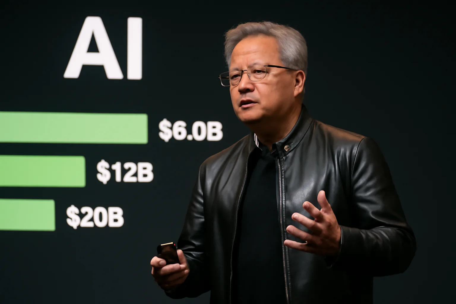 Nvidia инвестира 40 милиарда долара в AI проекти през 2024 г.