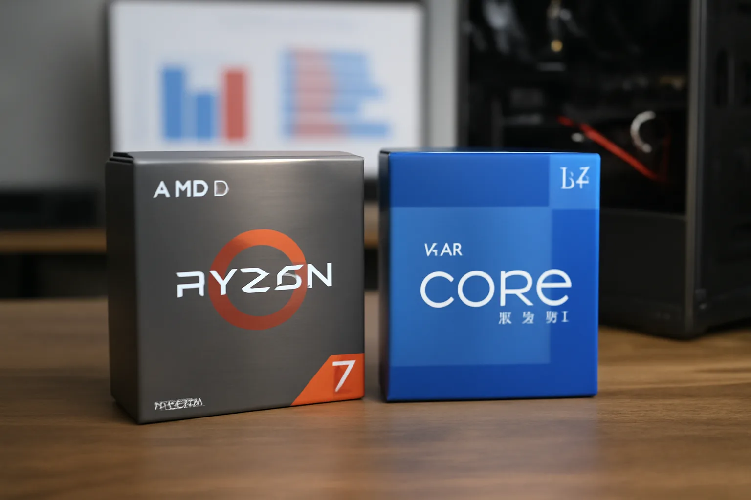 Сравнение между AMD Ryzen 7 5800X3D и Intel Core i7-14700K с DDR4 памет през 2026 г.