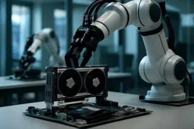 Nvidia демонстрира роботи с изкуствен интелект, които сами се учат да сглобяват компютри