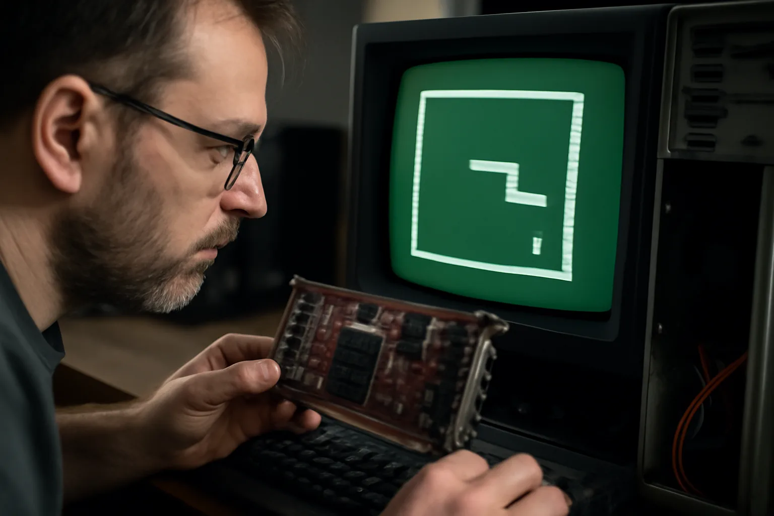 Ретро ентусиаст вгражда класическата игра Snake във VBIOS на стара графична карта S3