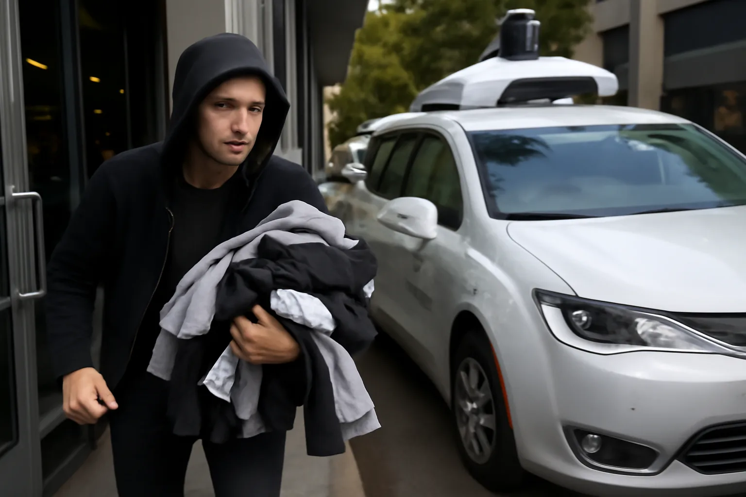 Кражба на спортни дрехи с помощта на автономно такси Waymo разкрива нови предизвикателства за сигурността
