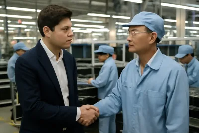 OpenAI и Foxconn обединяват усилия за развитие на AI хардуер в САЩ