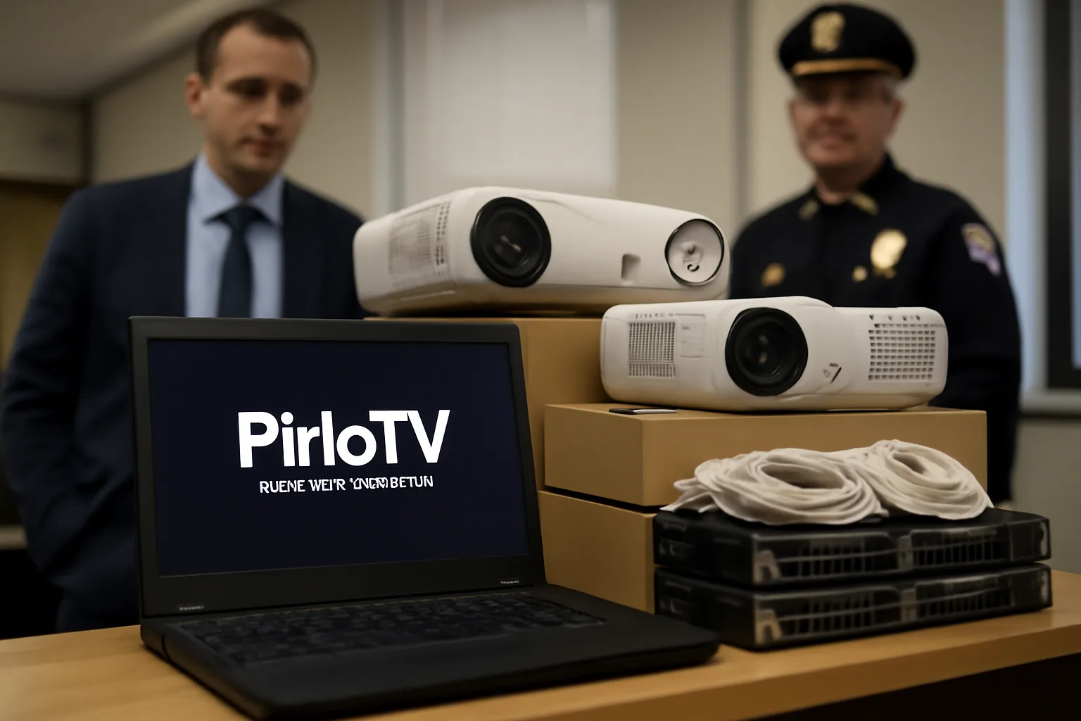 Разбита мрежа за спортно пиратство, свързана с платформата PirloTV, с иззети 44 домейна