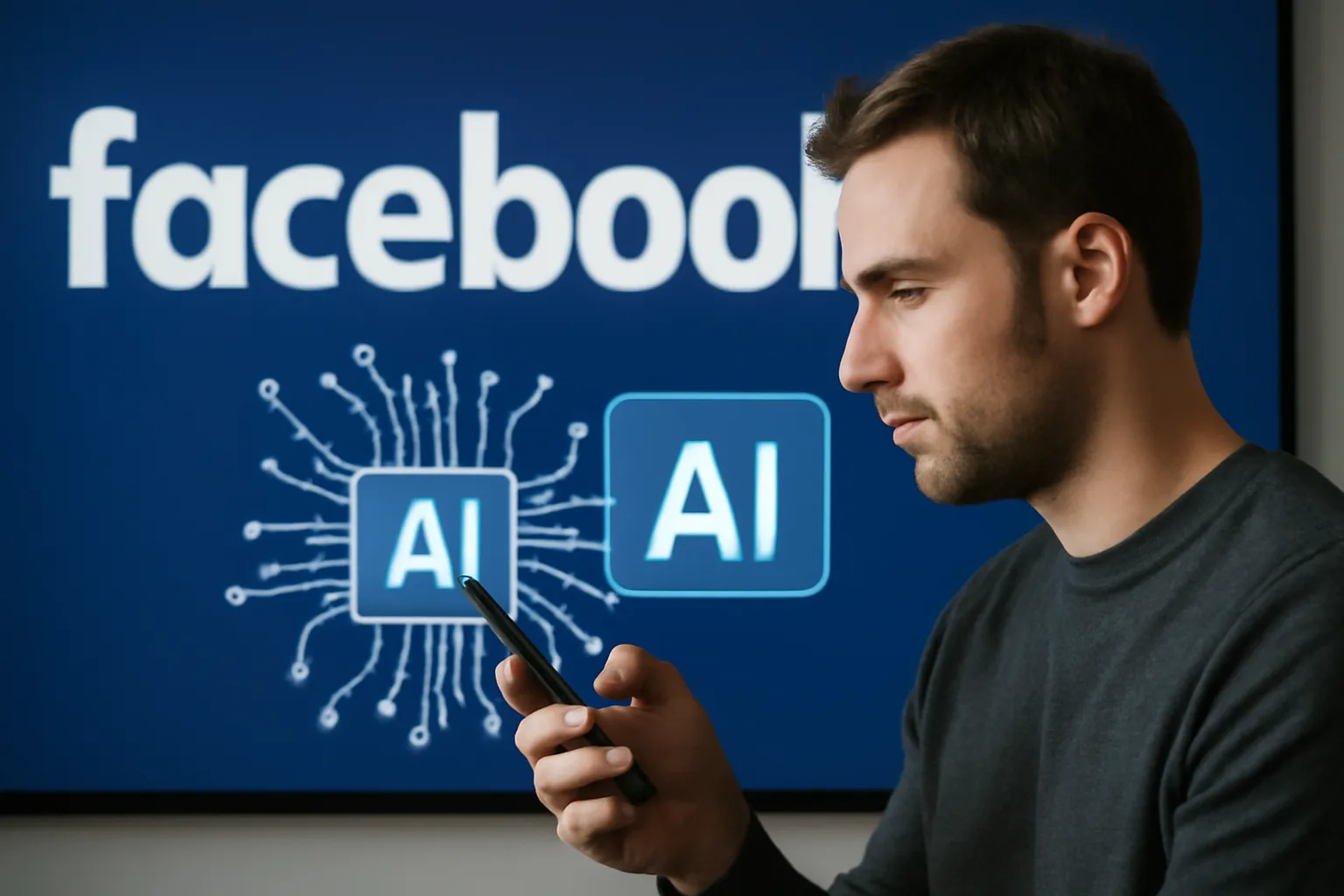 Meta въвежда нов режим с изкуствен интелект във Facebook за по-добро потребителско изживяване