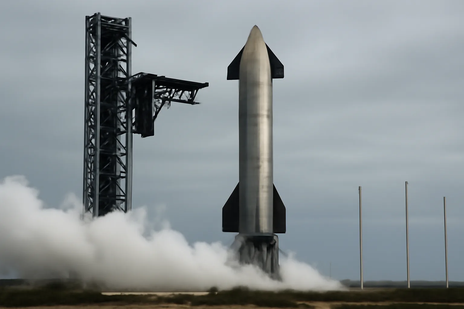 SpaceX отлага старта на третото поколение Starship V3 в последния момент