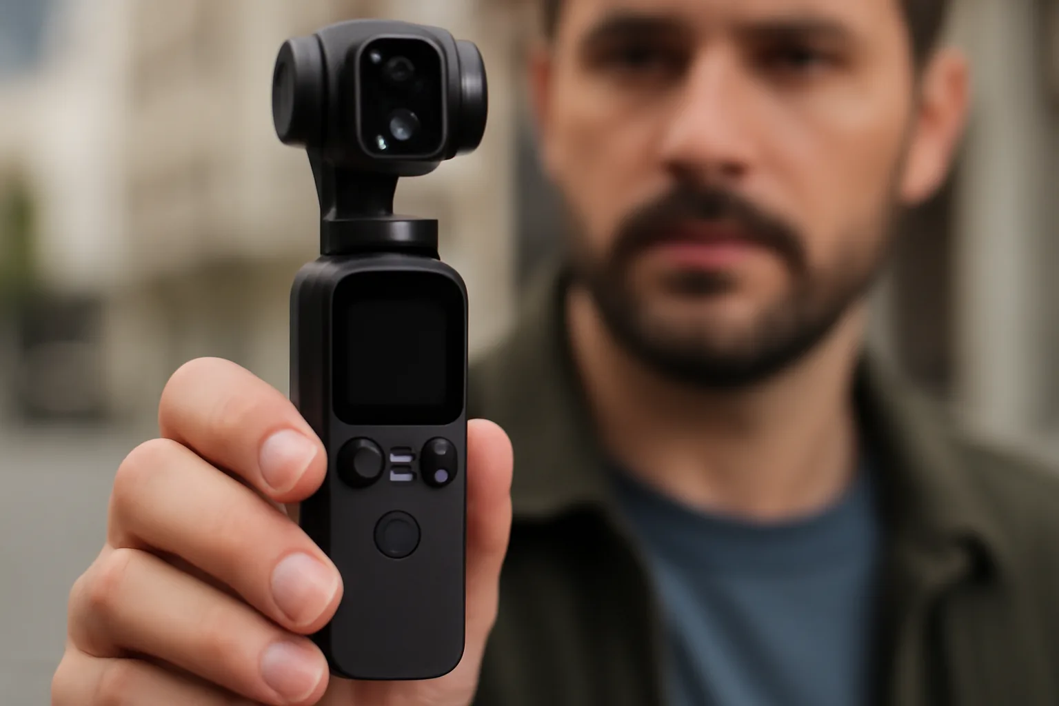 DJI представя Osmo Pocket 4P с двойна камера и 3x оптично увеличение
