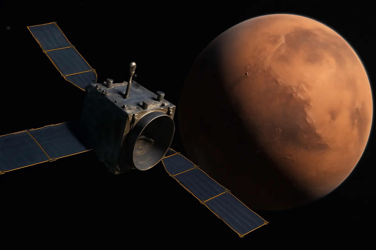 Космическият апарат Psyche на NASA използва гравитацията на Марс за пътуване към астероида Психея