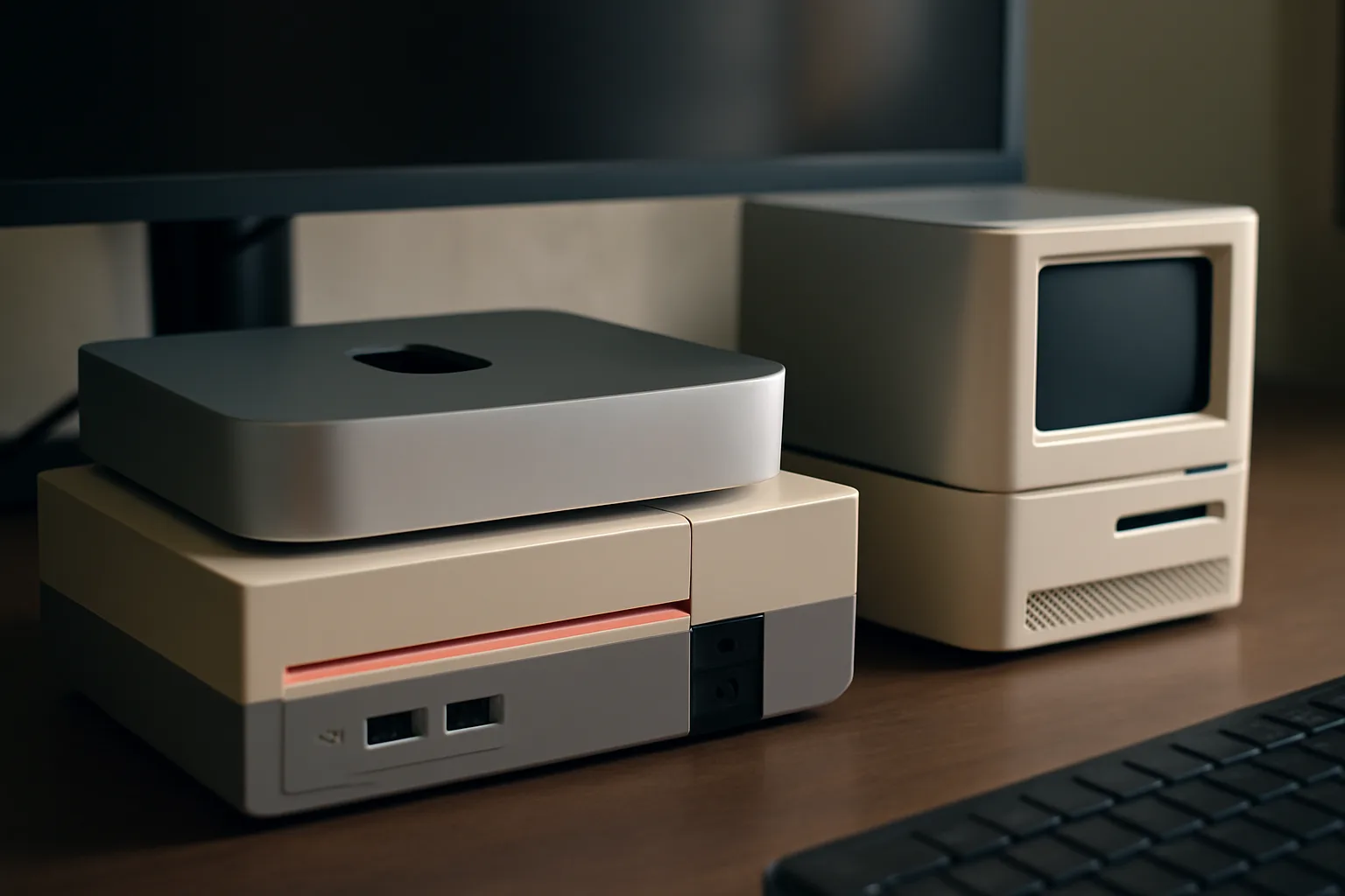 Wokyis представя ретро докове за Mac Mini и Mac Studio с дизайн в стил NES и Macintosh