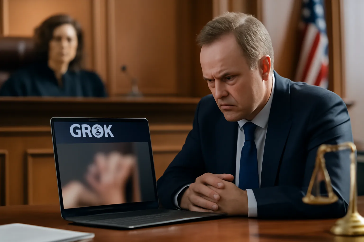 Правни проблеми около използването на AI системата Grok за създаване на незаконно съдържание
