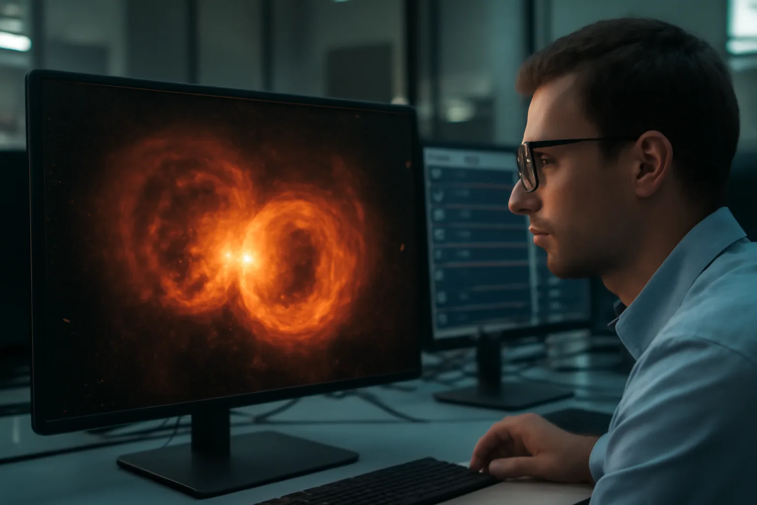 Изкуствен интелект ускорява моделирането на сливането на неутронни звезди и формирането на тежки елементи