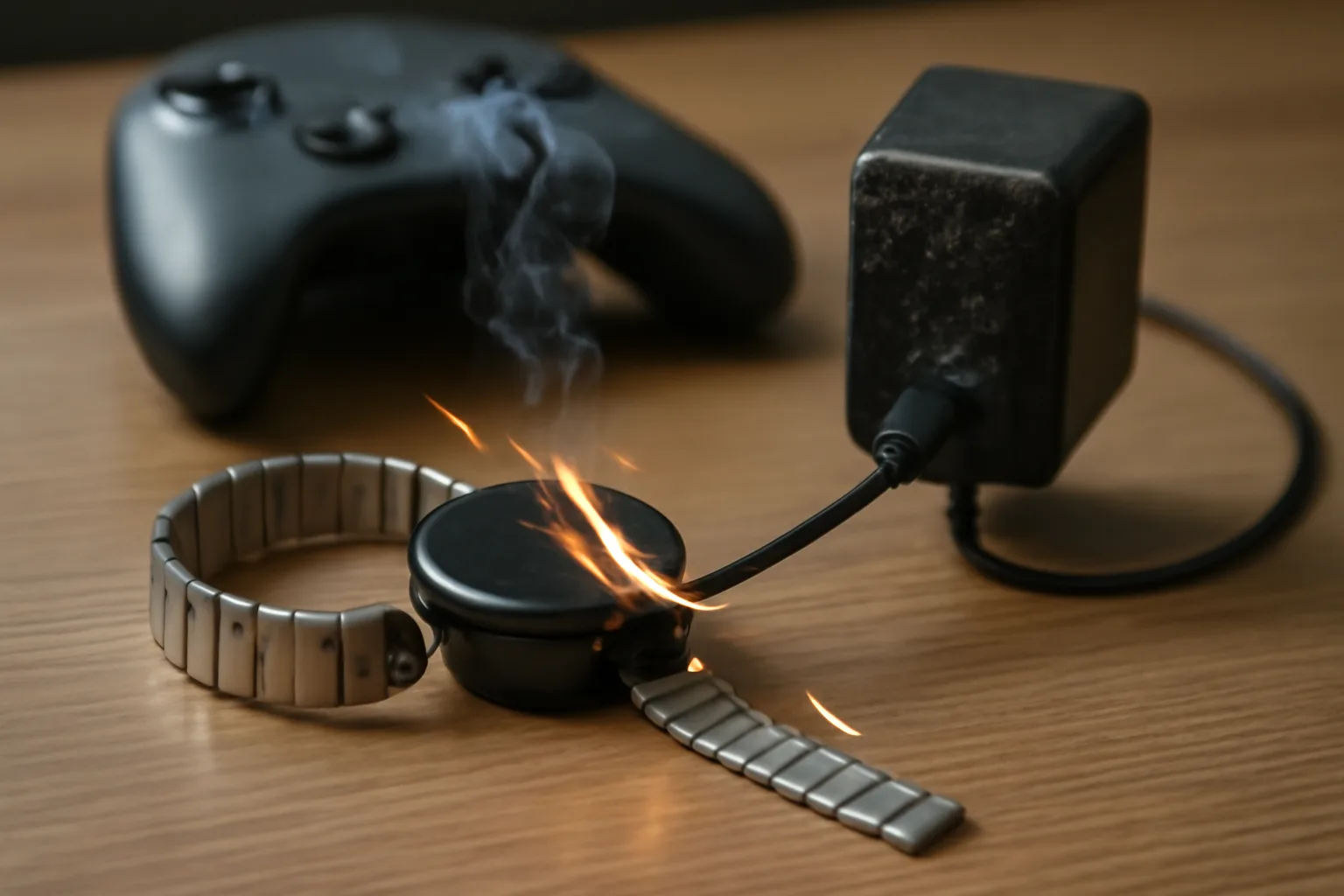 Опасен инцидент с зарядно за Steam Controller и Pixel Watch 3 повдига въпроси за безопасността на устройствата