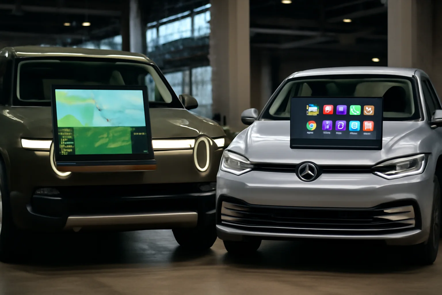 Ривиан и Volkswagen променят софтуерната визия за автомобилите на бъдещето