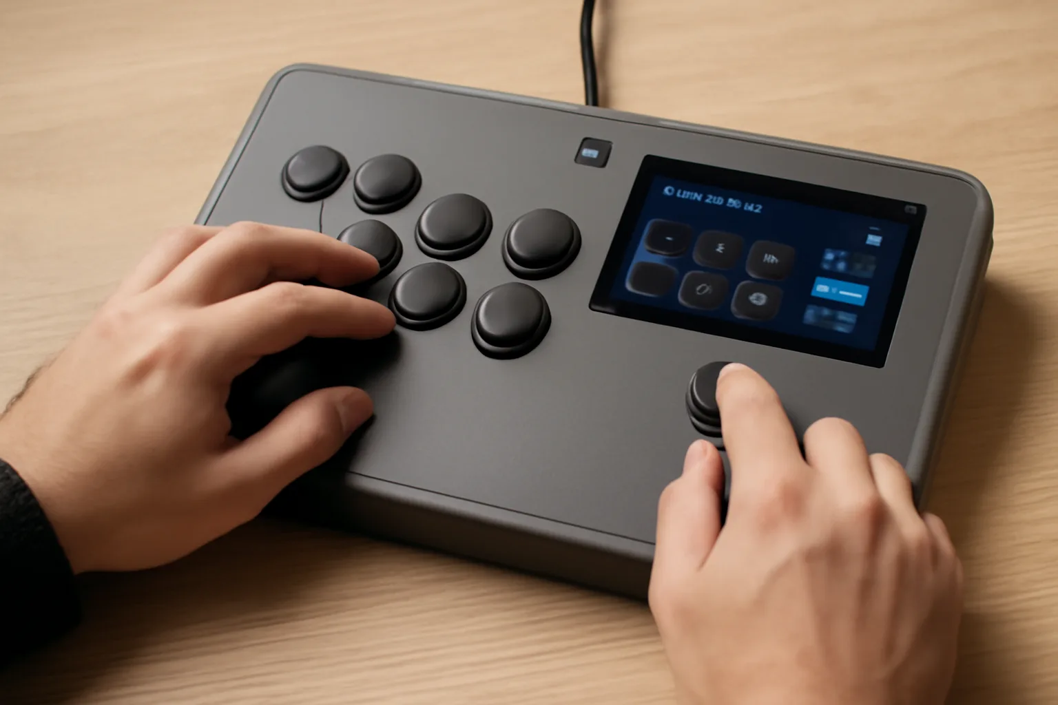8BitDo представя Arcade Controller Pro с екран за персонализация без нужда от приложение