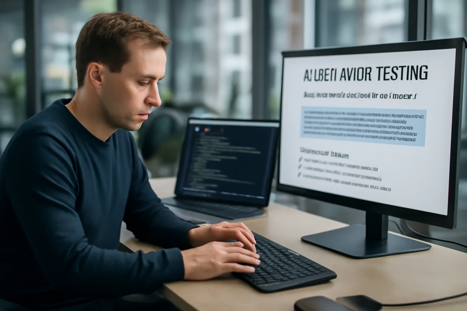 Microsoft представи нов инструмент за тестване на AI поведение чрез текстови описания