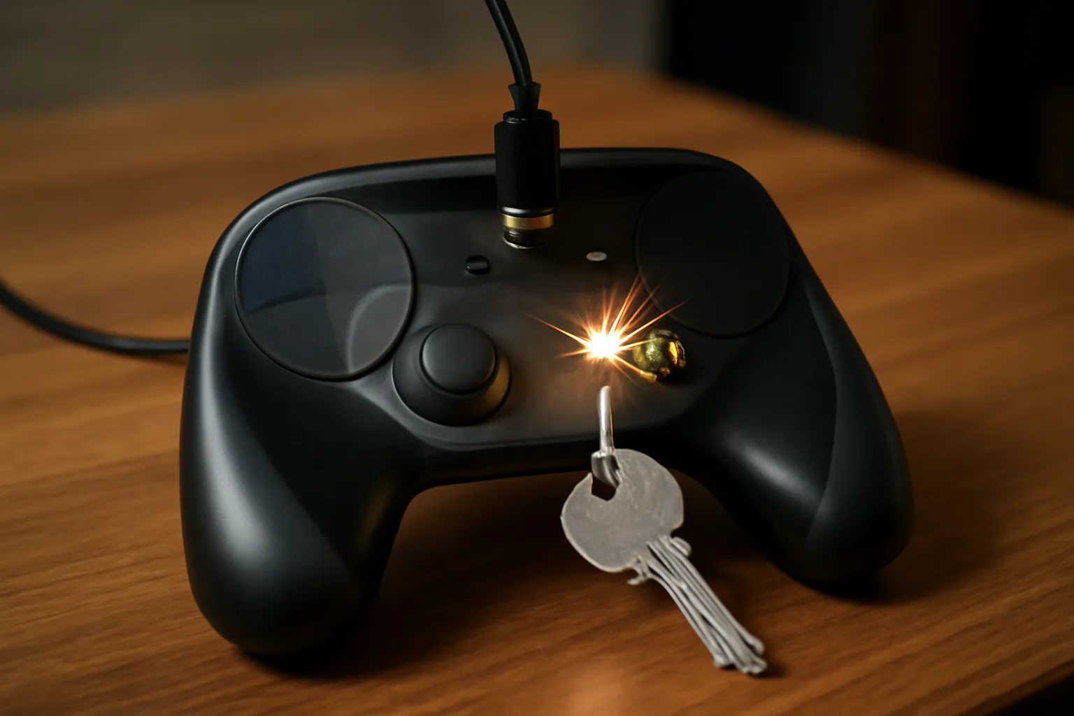 Потенциална опасност при зареждането на Steam Controller с магнитно зарядно устройство