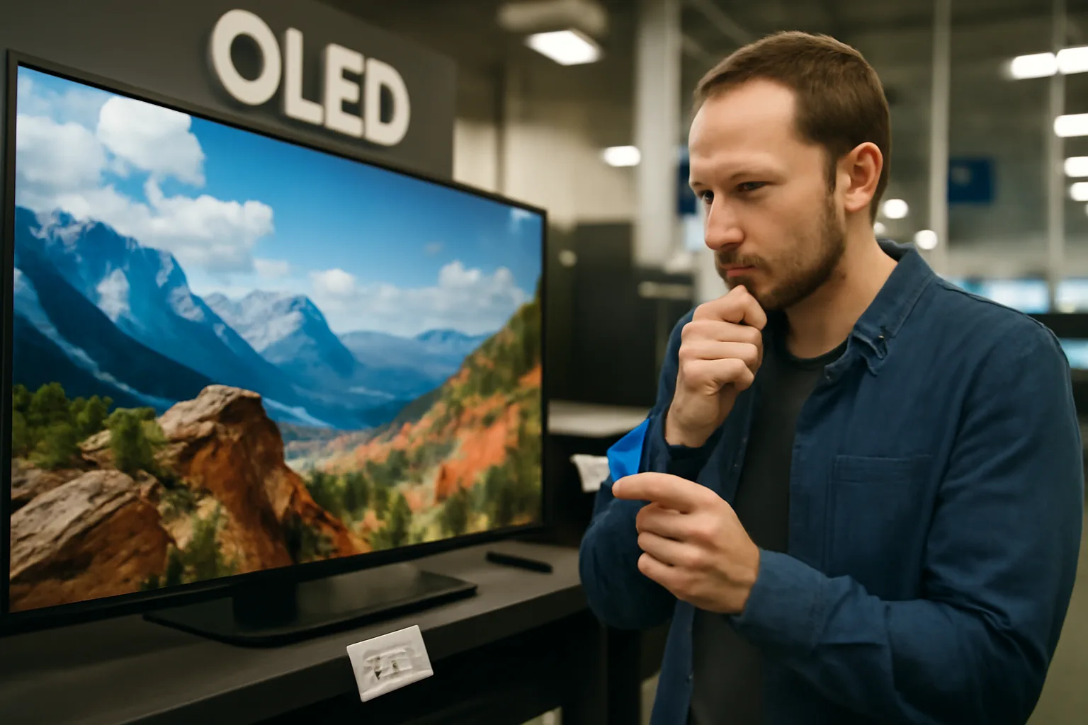 LG предлага 77-инчов OLED телевизор B5 на значително намалена цена с бонус карта