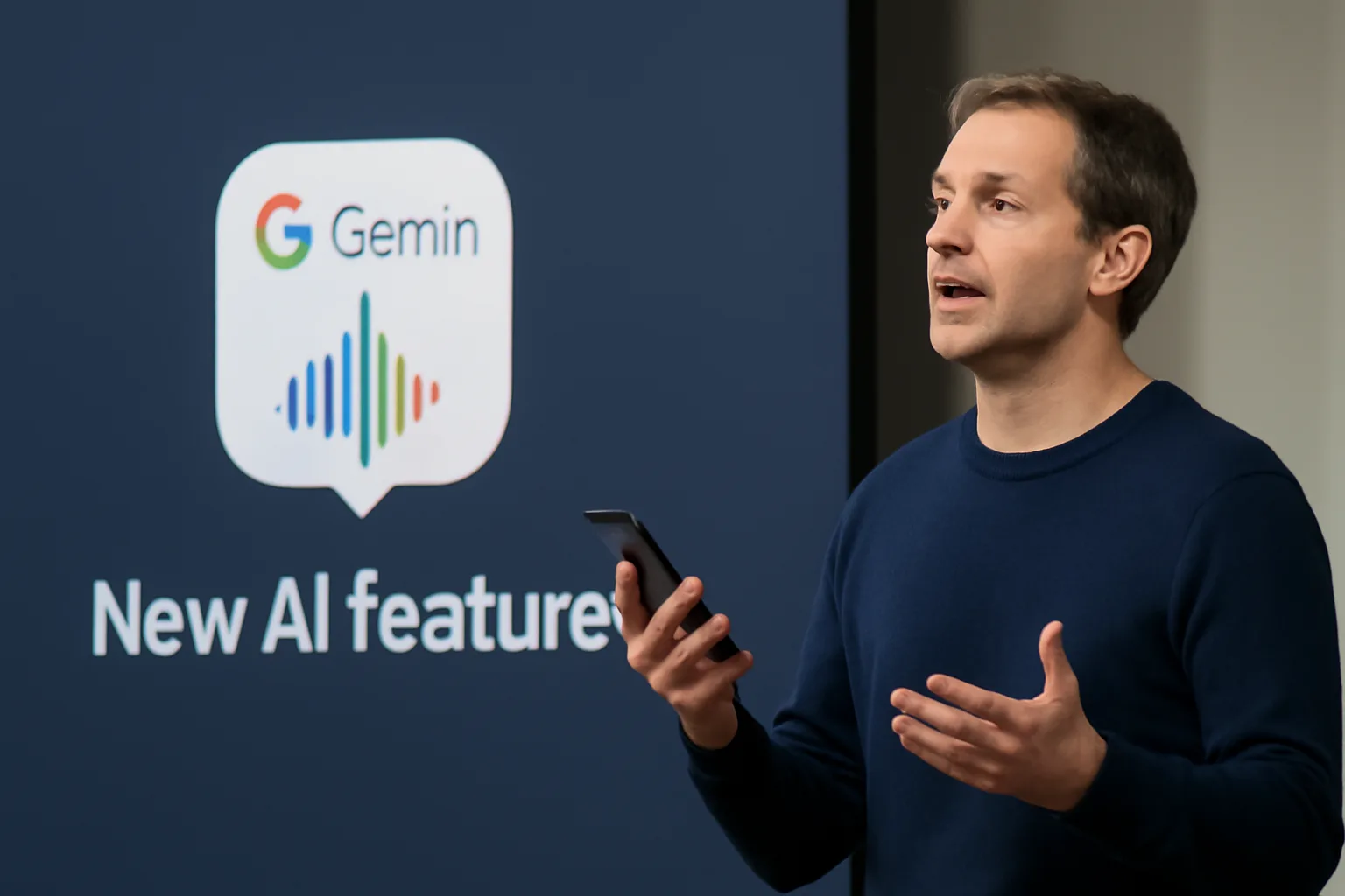 Google представя нови AI функции с гласово разпознаване в Gemini