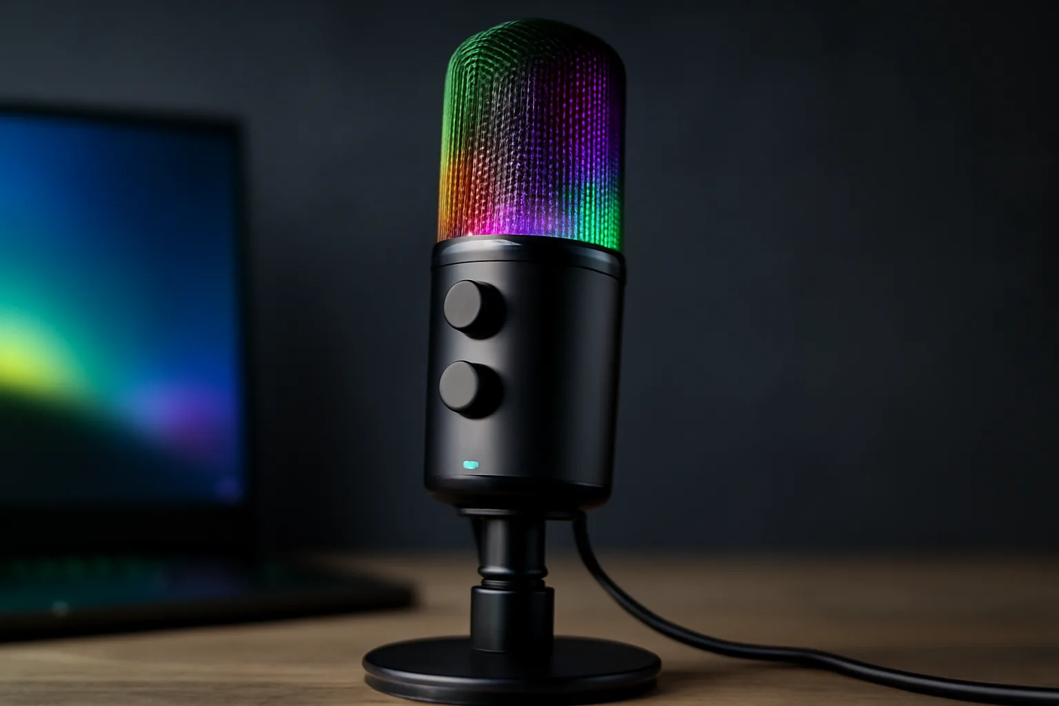 Razer представя Seiren V3 Pro – първият XLR микрофон на компанията с RGB осветление
