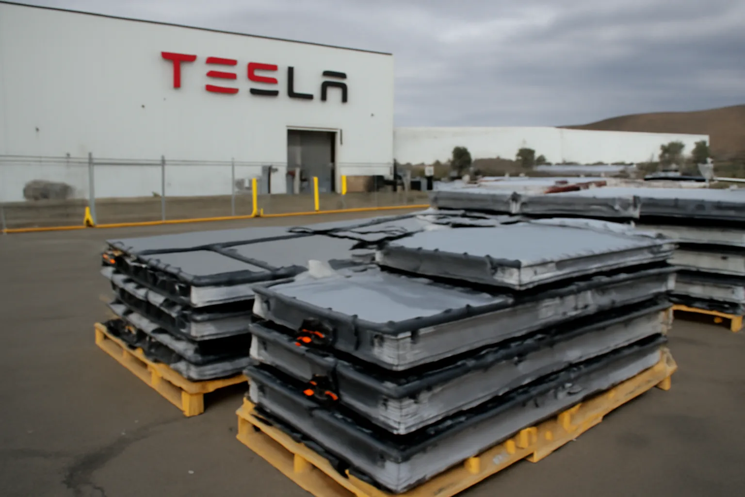 Значителни кражби на батерии от завода на Tesla в Невада през януари