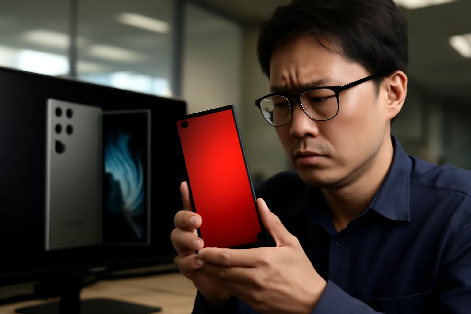 Samsung разследва проблем с червеникави екрани при Galaxy S26 Ultra