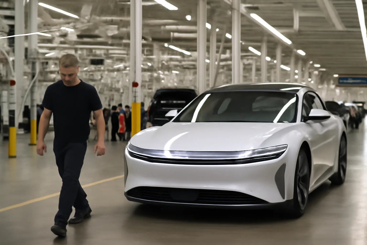 Lucid Motors съкращава 18% от персонала и намалява производството в Аризона