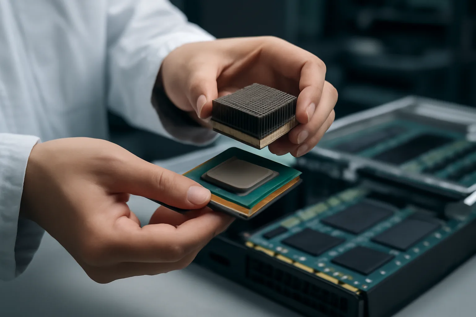 SK hynix представи iHBM – нова охлаждаща архитектура за HBM памети в AI ускорители