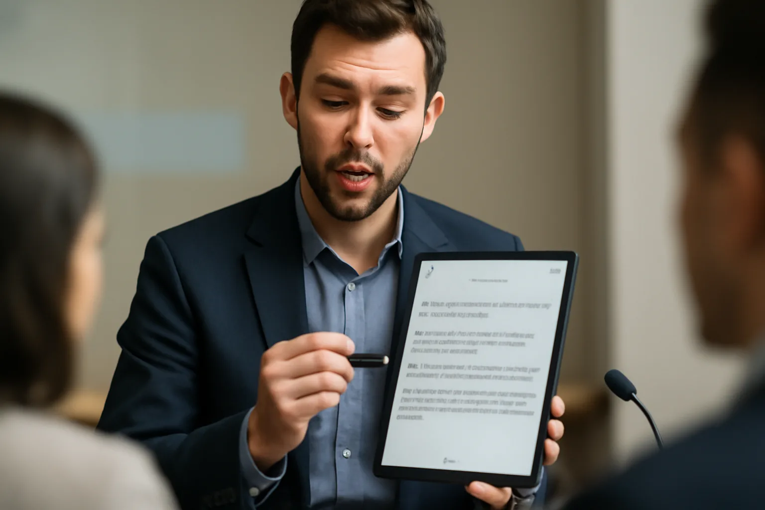 Cuneflow представя електронен таблет с AI за запис и транскрипция на срещи