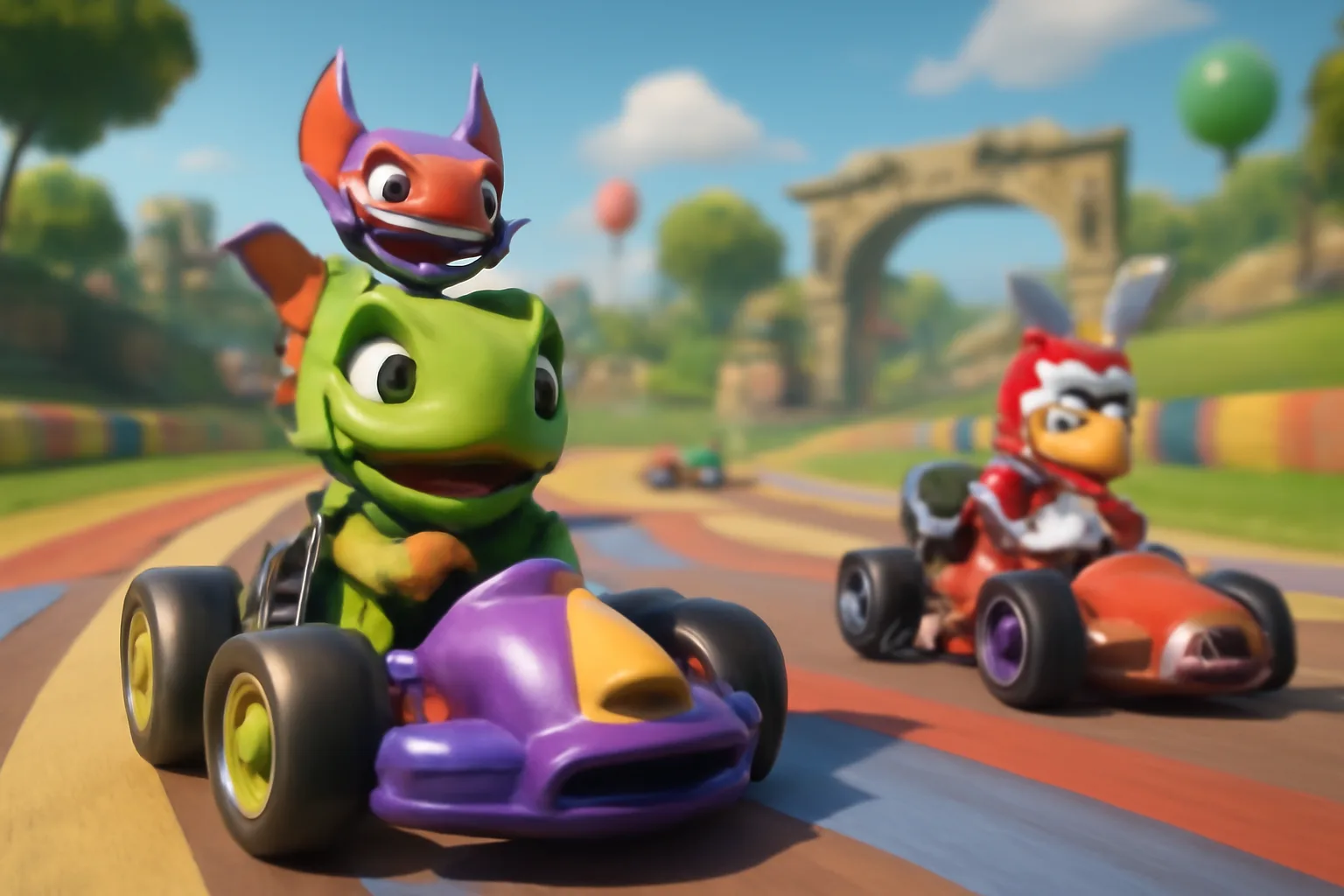 Playtonic представя Super Yooka-Laylee Kart – нова надпревара с ретро вдъхновение