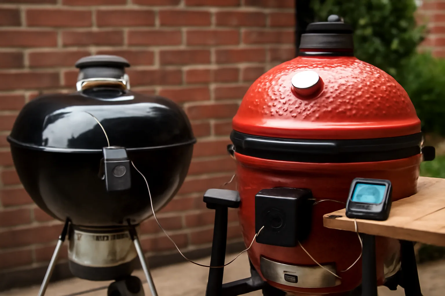 Как да превърнете традиционните грилове Weber и Kamado Joe в умни устройства