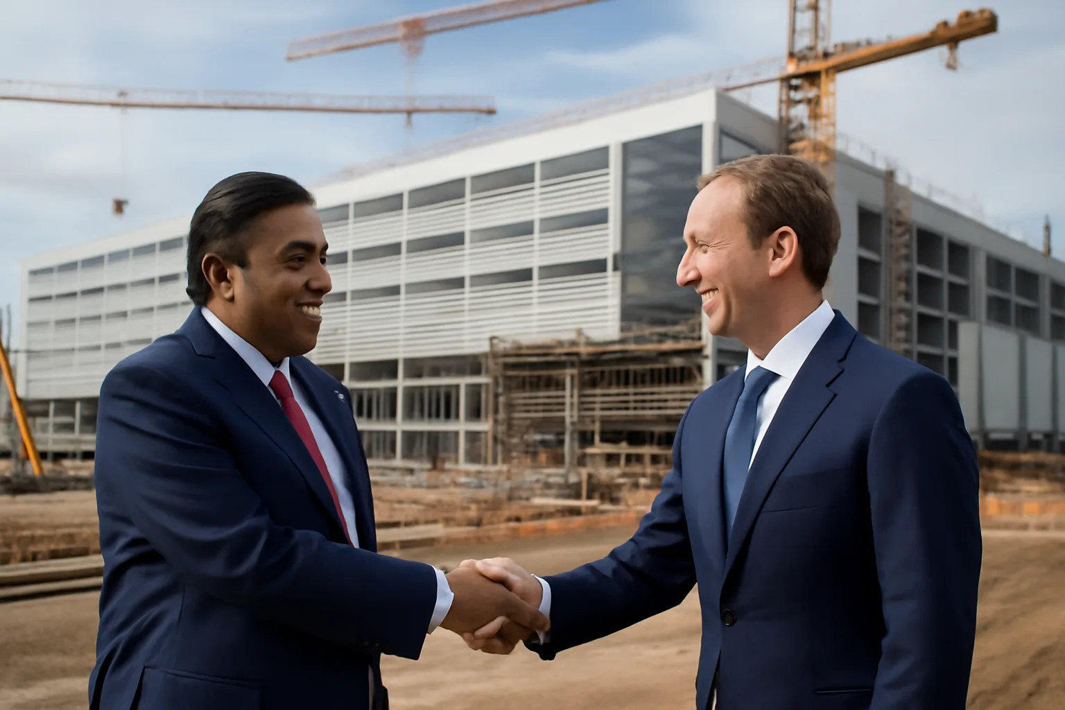 Meta подписва първо споразумение за AI дата център в Индия с Reliance