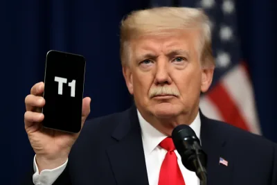 Trump Mobile пуска на пазара своя първи смартфон T1 без предварително плащане