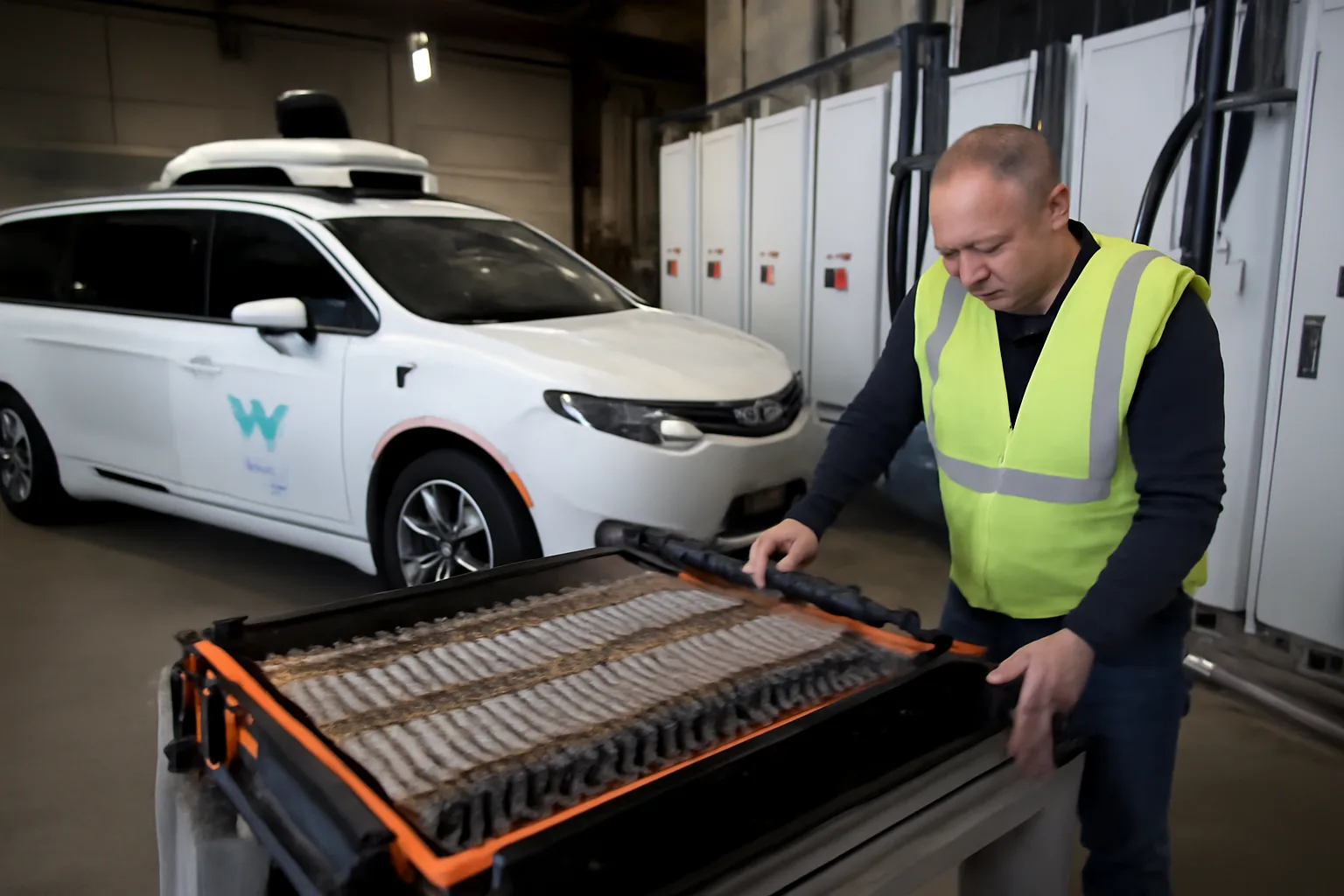 Waymo рециклира батерии от роботи таксита за енергийно съхранение в мрежата