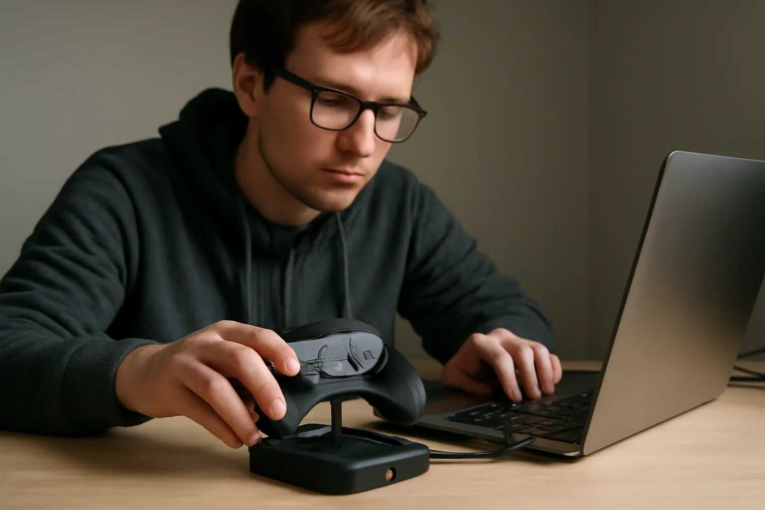 Инженер създаде програма, която позволява на Steam Controller да се зарежда автоматично