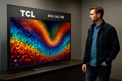 TCL RM9L RGB-Mini LED 85-инчов телевизор: Висок клас и висока цена през 2026 г.