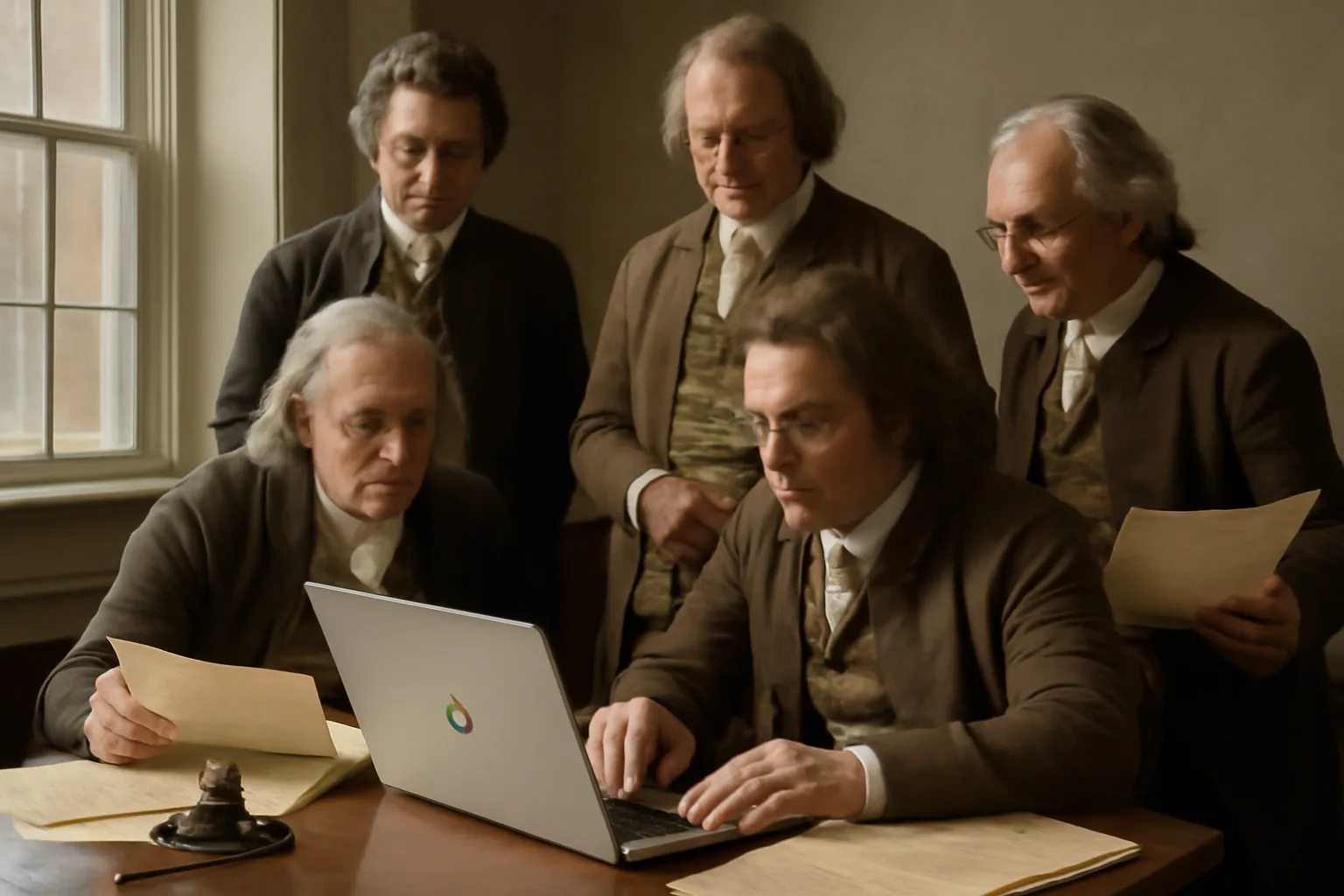 Google Workspace и Gemini в нов рекламен клип с историческа тематика