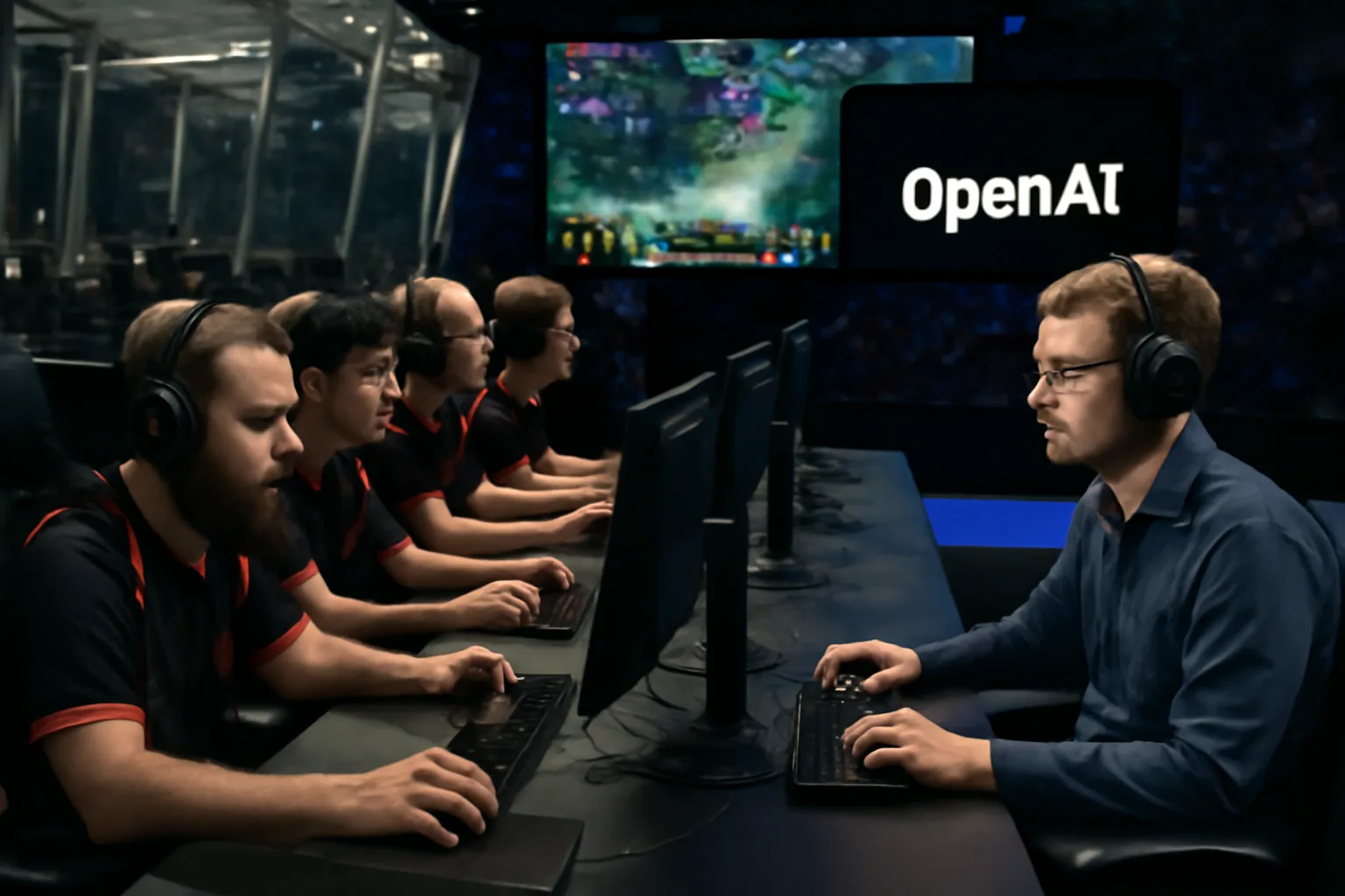 OpenAI Five срещу топ играчи на Dota 2 на The International 2018