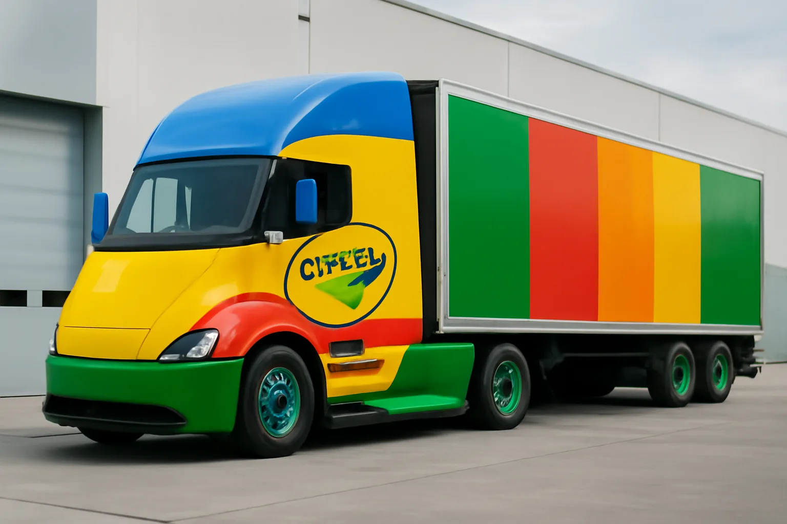 Slate и Crayola създават цветни електрически камиони за по-жив дизайн на пазара