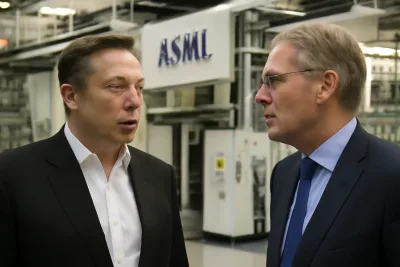 Илон Мъск и ASML обсъждат амбициозен проект за полупроводников завод в Тексас
