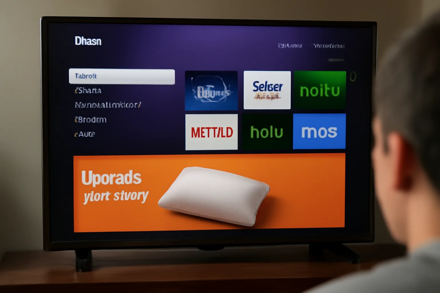 Roku OS интегрира постоянна реклама на началния екран на платформата