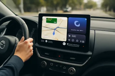 Android Auto получава значителни подобрения през 2026 г. с новия интерфейс Gemini