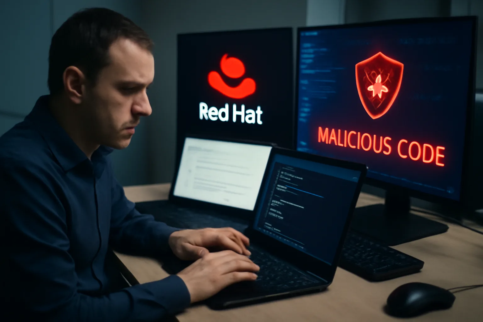 Зловреден код открит в официални пакети на Red Hat в NPM
