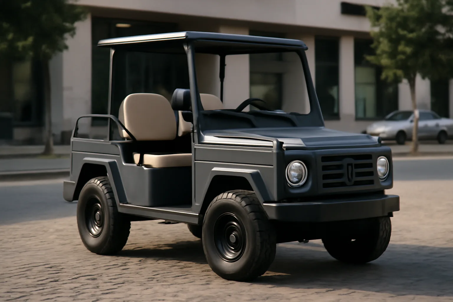 Amble представя електрически голф колички с дизайн, вдъхновен от G-Wagen