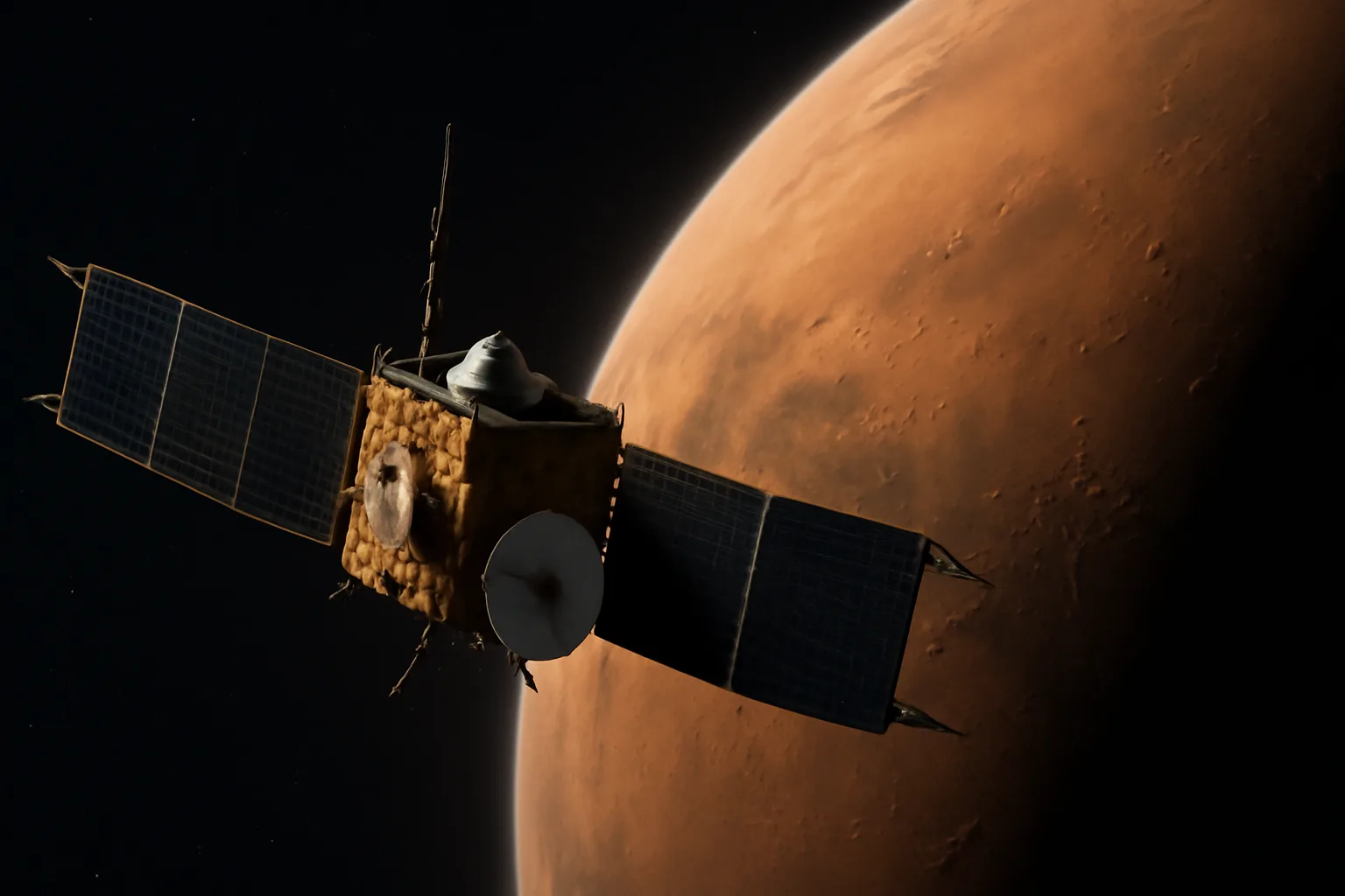 Край на мисията MAVEN: 11 години изследвания на Марс приключиха тихо