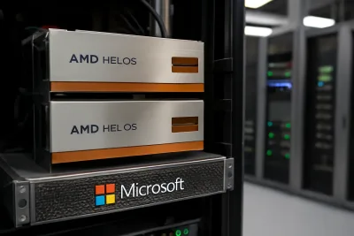 Microsoft интегрира AMD Helios AI ускорители в облачната си инфраструктура Azure