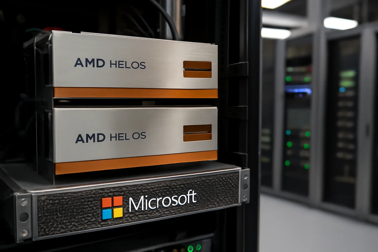 Microsoft интегрира AMD Helios AI ускорители в облачната си инфраструктура Azure