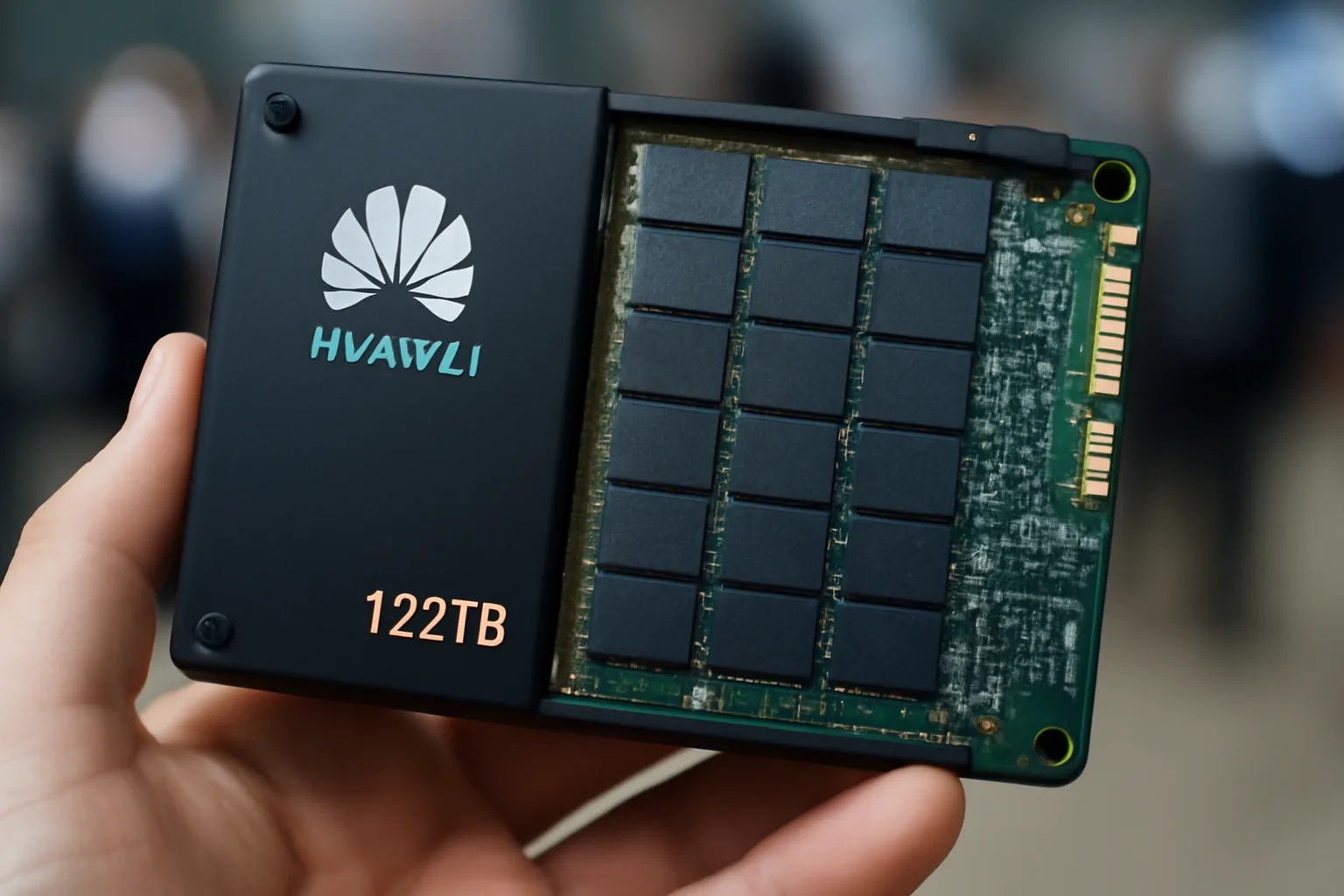 Huawei разработи 122TB SSD с нова технология за опаковане, заобикаляйки санкциите на САЩ