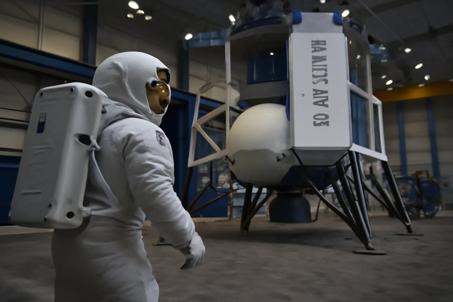 NASA започва обучение с прототип на лунен модул от Blue Origin за мисия през 2028 г.