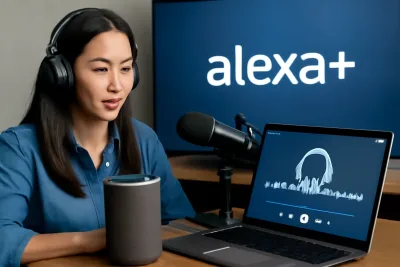 Amazon представя нова функция Alexa+ за създаване на персонализирани подкасти с изкуствен интелект